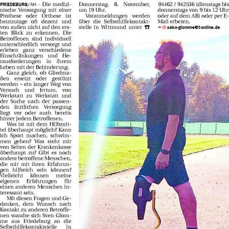 Tipps für Prothesenträger und ihre Angehörigen